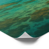 Französisch-Polynesien Reiseplakat - Retro Moorea Poster (Ecke)