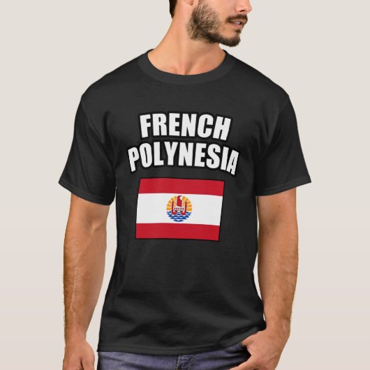 Französisch-Polynesien T-Shirt (Vorderseite)