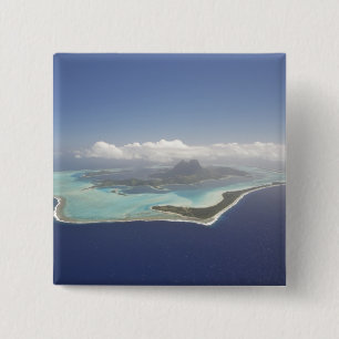 Französisch-Polynesien, Tahiti, Bora Bora. Die Button