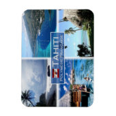 Französisch-Polynesien - Tahiti - Magnet (Vertikal)