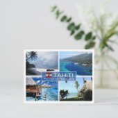Französisch-Polynesien - Tahiti - Postkarte (Stehend Vorderseite)
