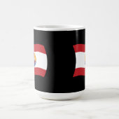 Französisch-Polynesien-Tasse Kaffeetasse (Mittel)