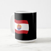 Französisch-Polynesien-Tasse Kaffeetasse (Vorderseite Links)