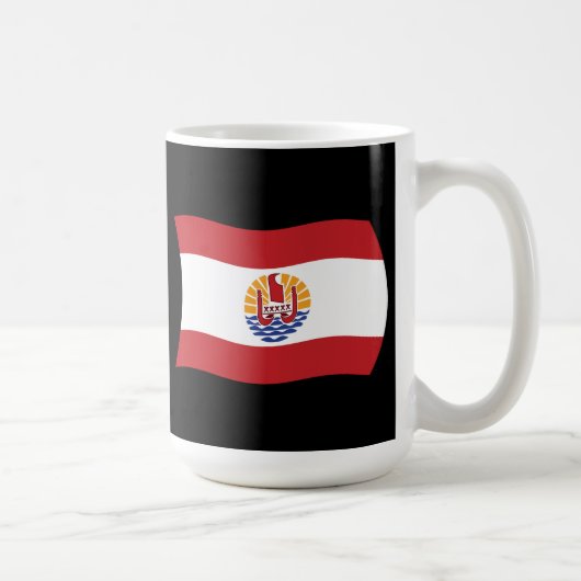 Französisch-Polynesien-Tasse Kaffeetasse (Rechts)