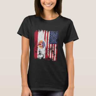 Französisch-Polynesien USA-Flagge erschüttert - Ha T-Shirt