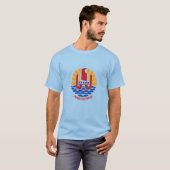 Französisch-Polynesien-Wappen T-Shirt (Vorne ganz)
