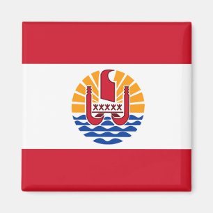 Französisch-Polynesienflagge Magnet