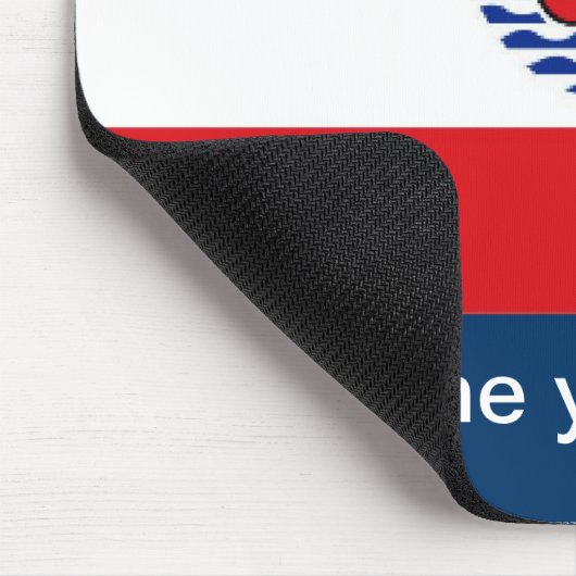Französisch-Polynesienflagge mousepad (Ecke)