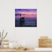 (Französisch) Poster .. Psalm 145 Lila Serene (Küche)