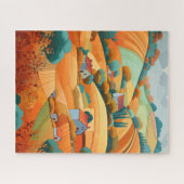 Französisch Puzzle (Horizontal)