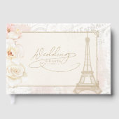 Französisch-Romance Wedding Blush ID870 Gästebuch (Vorderseite)