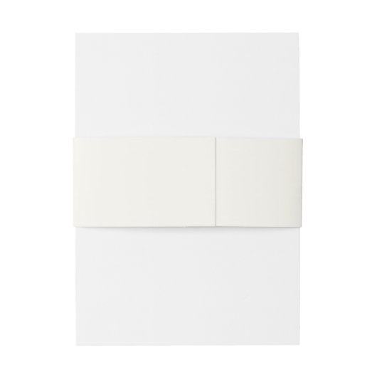 Französisch-romanisches Herz Hochzeit Gold ID870 Einladungsbanderole (Rückseitenbeispiel)