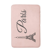 Französisch Rosa Paris Eiffelturm Bad Mat Badezimm Badematte (Vorderseite Vertikal)