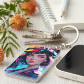 Französisch Schlüsselanhänger (Vorderseite rechts)