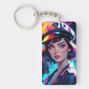 Französisch Schlüsselanhänger