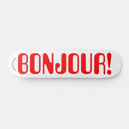 Französisch Skateboard (Horizontal)