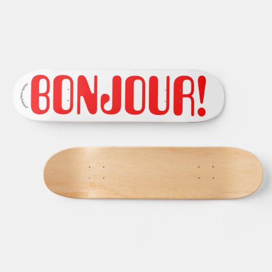 Französisch Skateboard (Horizontal)