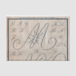 Französisch Stickerei Muster Decoupage oder Giftwr Seidenpapier