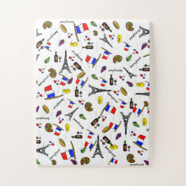 Französisch Themed Impossible Jigsaw Puzzle