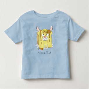 Französisch Toast Französisch Bulldog Kid's Toddle Kleinkind T-shirt