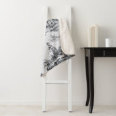 Französisch toile de joues Schwarz-Weiß elegant Sherpadecke (Beispiel)