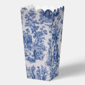 Französisch toile de jouy blau-weiß elegant geschenkschachtel (Vorderseite)