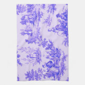 Französisch toile de jouy blau-weiß elegant geschirrtuch (Vertikal)