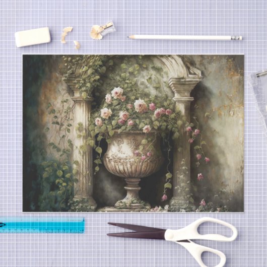 Französisch Urn Seidenpapier (Handwerk)