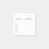 Französisch | Verbs Conjugation Practice Post-it Klebezettel (Vorderseite)