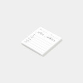 Französisch | Verbs Conjugation Practice Post-it Klebezettel (angewinkelt)