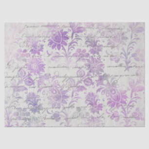 Französisch Vintag Lavendel floral Decoupage Seidenpapier