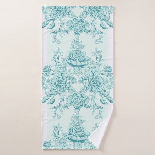 Französisch,Vintag,Shabby Chic,Muster,viktorianisc Badehandtuch (Badehandtuch)