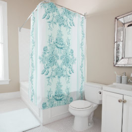 Französisch,Vintag,Shabby Chic,Muster,viktorianisc Duschvorhang