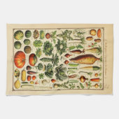 Französisch Vintages Bio Gemüse Küchentücher (Horizontal)