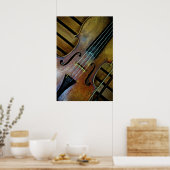 Französisch Violin Poster (Küche)