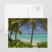 Französisch-Westindien, Guadaloupe, Grande Terre,  Postkarte (Vorne/Hinten)