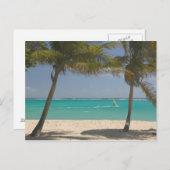 Französisch-Westindien, Guadaloupe, Marie, Galante Postkarte (Vorne/Hinten)