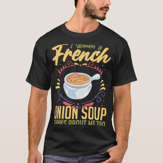 Französisch Zwiebelsuppe Rezept Mix Bowl Japanisch T-Shirt (Vorderseite)