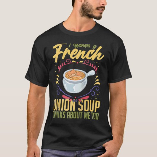 Französisch Zwiebelsuppe Rezept Mix Bowl Japanisch T-Shirt (Vorderseite)