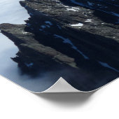 Französische Alpen Chamonix Gebiet Poster (Ecke)