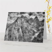 Französische Alpen Chamonix Karte (Gelbe Blume)