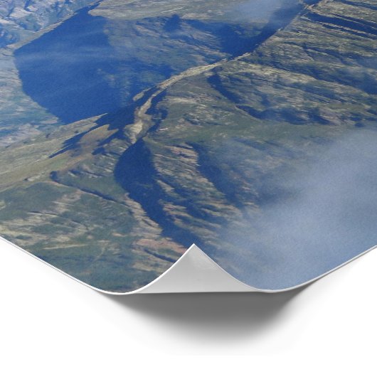 Französische Alpen Chamonix Poster (Ecke)