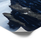 Französische Alpen Chamonix Poster (Ecke)