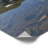 Französische Alpen Chamonix Poster (Ecke)