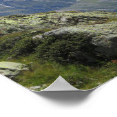 Französische Alpen Chamonix Poster (Ecke)