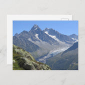 Französische Alpen Chamonix Postkarte (Vorne/Hinten)