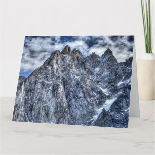 Französische Alpen Chamonix Vista Karte