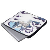 Französische Alpen Laptopschutzhülle (Vorne Knopf)