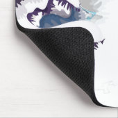 Französische Alpen Mousepad (Ecke)