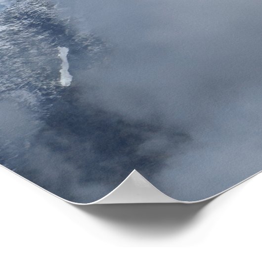 Französische Alpen Poster (Ecke)